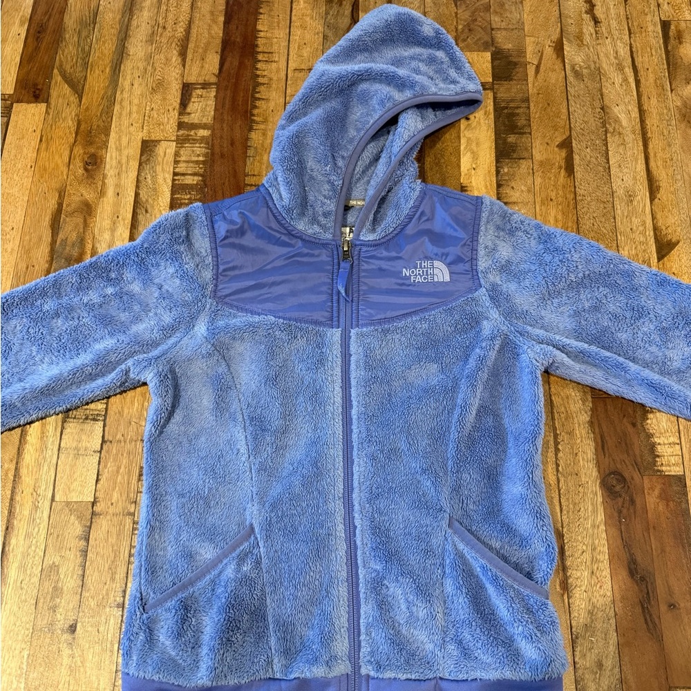 The North Face Kids Cozy Blue Zip-Up Hoodie